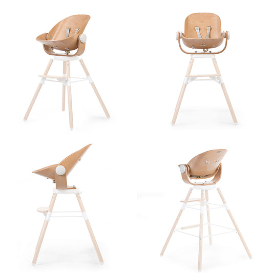 Sezut nou-nascut pentru scaun de masa Childhome Evolu 2 Evolu One.80, Natural Alb