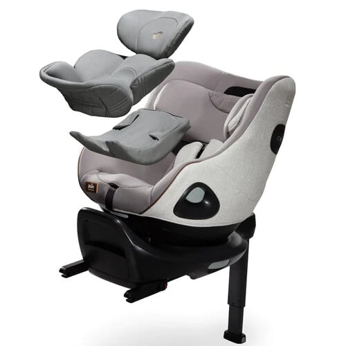 Joie - Scaun auto rotativ i-Size i-Harbour Signature Oyster, 40-105 cm, testat ADAC si certificat R129