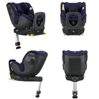 Scaun auto Avova Sperber-Fix 61 Atlantic Blue – colaj cu unghiuri diferite