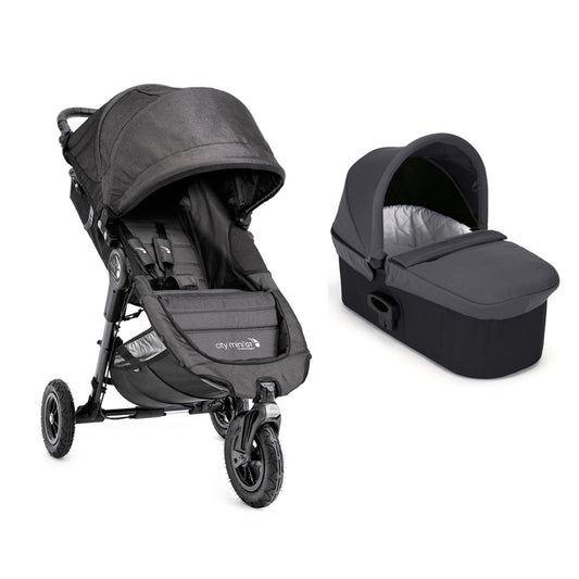 Carucior Baby Jogger City Mini GT Charcoal Denim Sistem 2 in 1