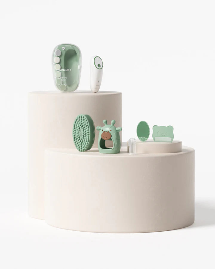 Set Ingrijire Nou Nascut 6 Piese Momcozy Glow Baby Kit