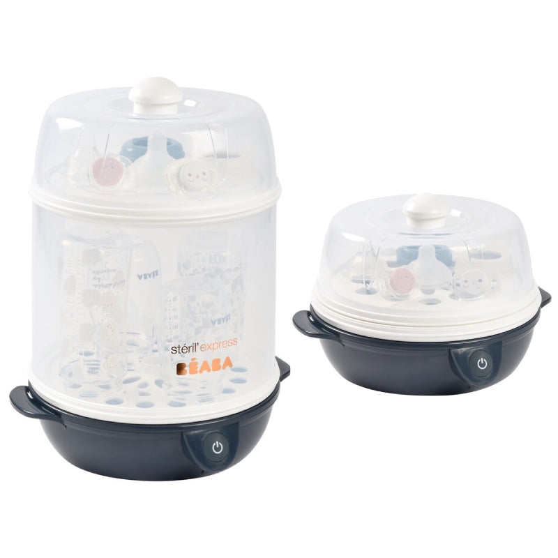 Sterilizator electric 2 in 1 Beaba Steril Express Night Blue