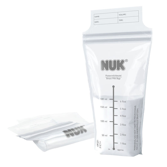 Pungi Stocare Lapte Matern Nuk 180Ml 25Buc Cutie
