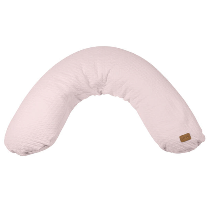 Perna gravida Beaba Big Flopsy 170 cm Fleur de Coton Chalk Pink