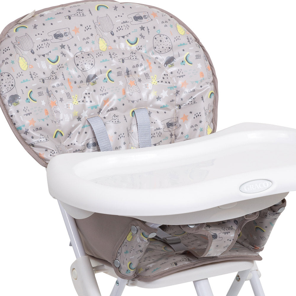 Scaun de masa Graco Snack N Stow Daydream