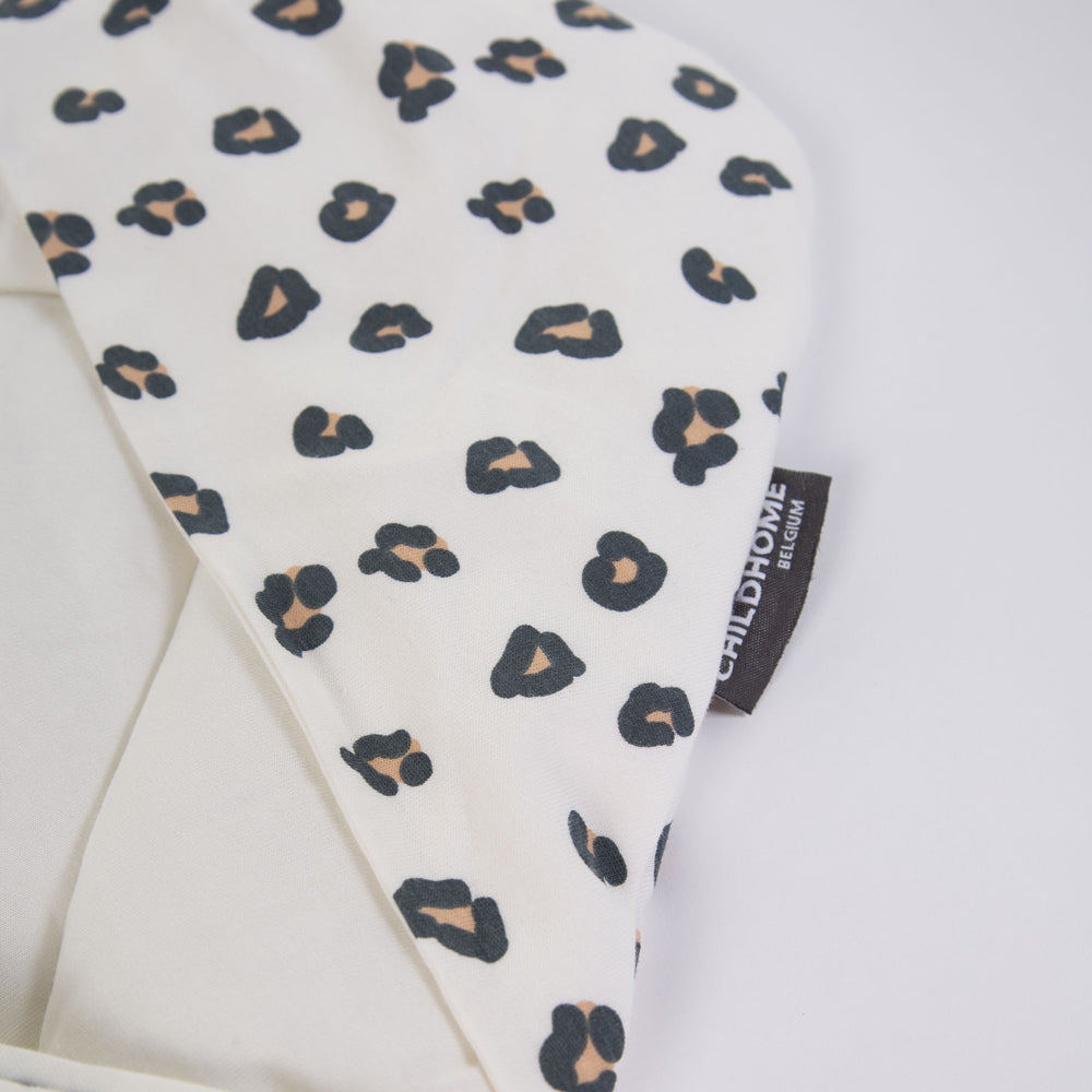 Paturica de infasat Childhome Jerse 75x75 cm, Leopard