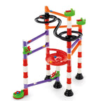 Pista cu bile Quercetti Migoga Marble Run Vortis – pistă cu spirală neagră și pâlnie roșie