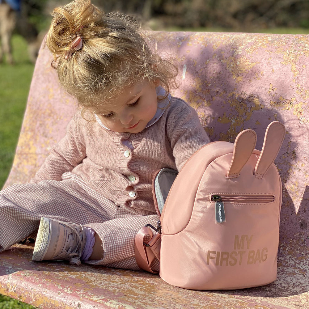 Rucsac pentru copii Childhome My First Bag Roz