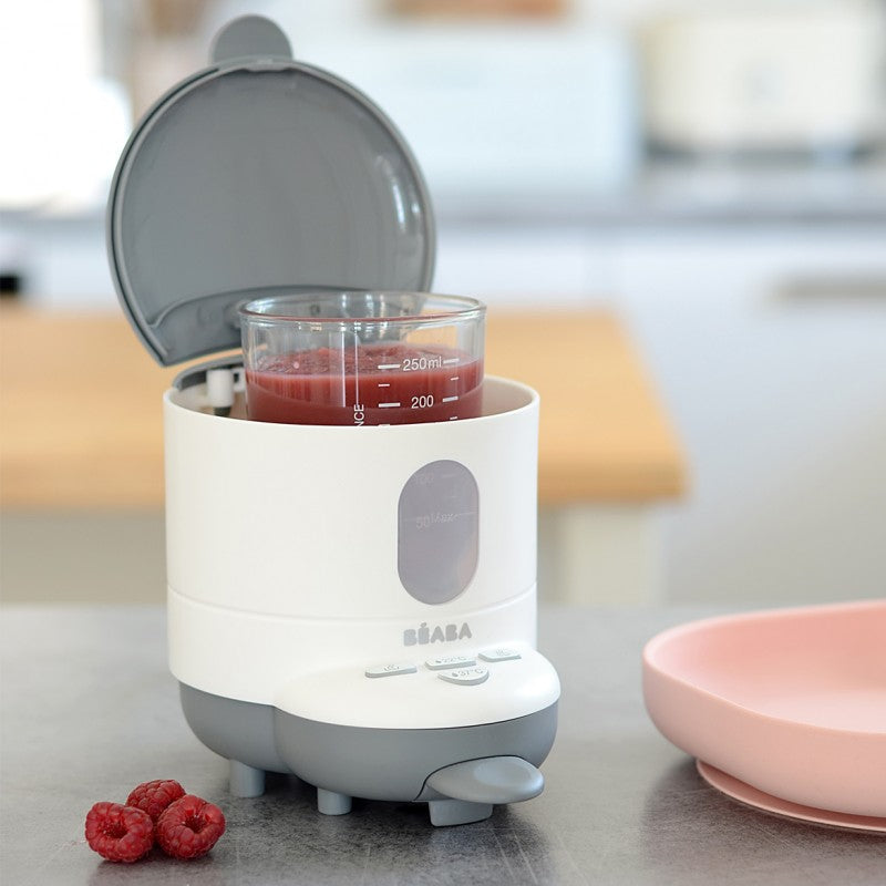 Bib Expresso White Grey