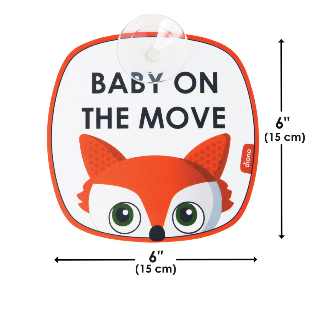 Set 2 indicatoare auto Diono Baby On the Move