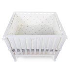 Salteluta de joaca Childhome 75x95 cm Jerse Muselina, Inimioare