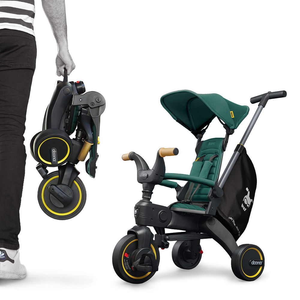 Tricicleta Doona Liki Trike S5 Nitro Black