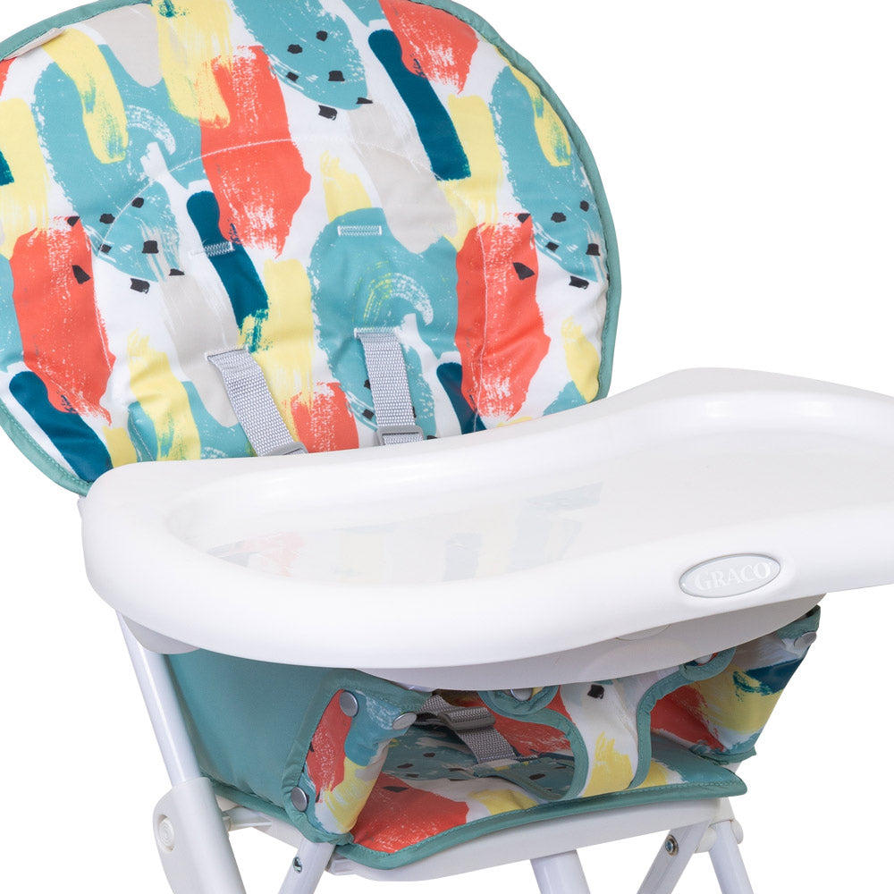 Scaun de masa Graco Snack N Stow Paintbox