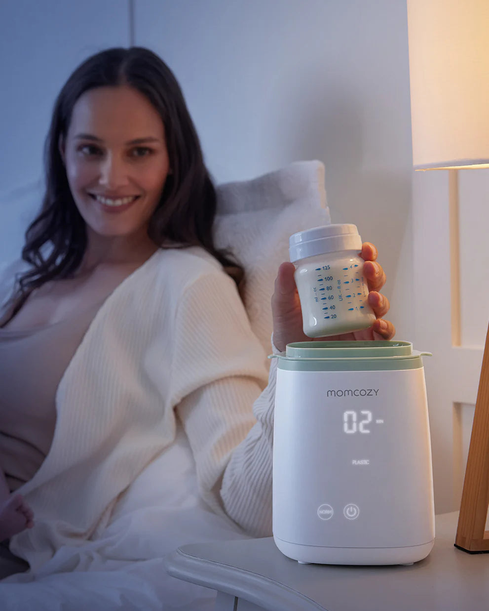 Incalzitor de biberoane inteligent Momcozy 6 in 1