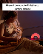 Lampa DreamSync Smart Momcozy, efecte de lumina