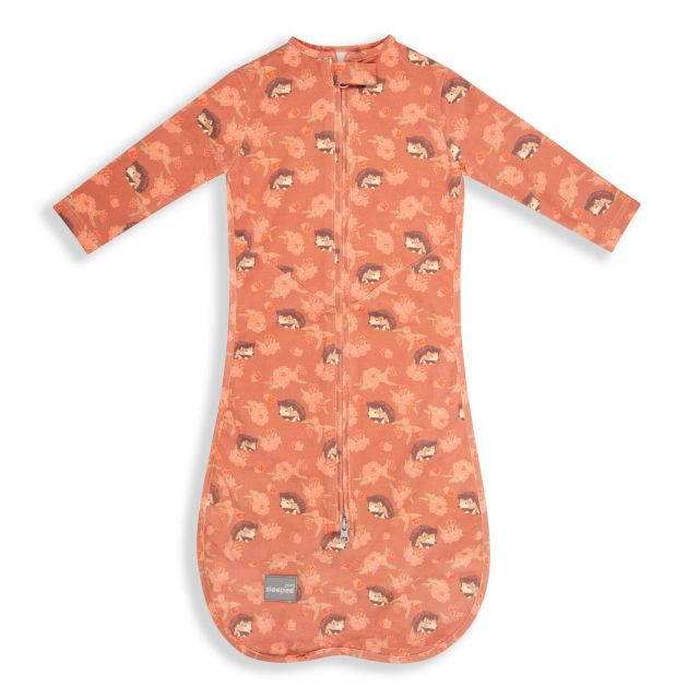 Saculet Swaddle infasat Bebe Bumbac + Caciulita - Anim