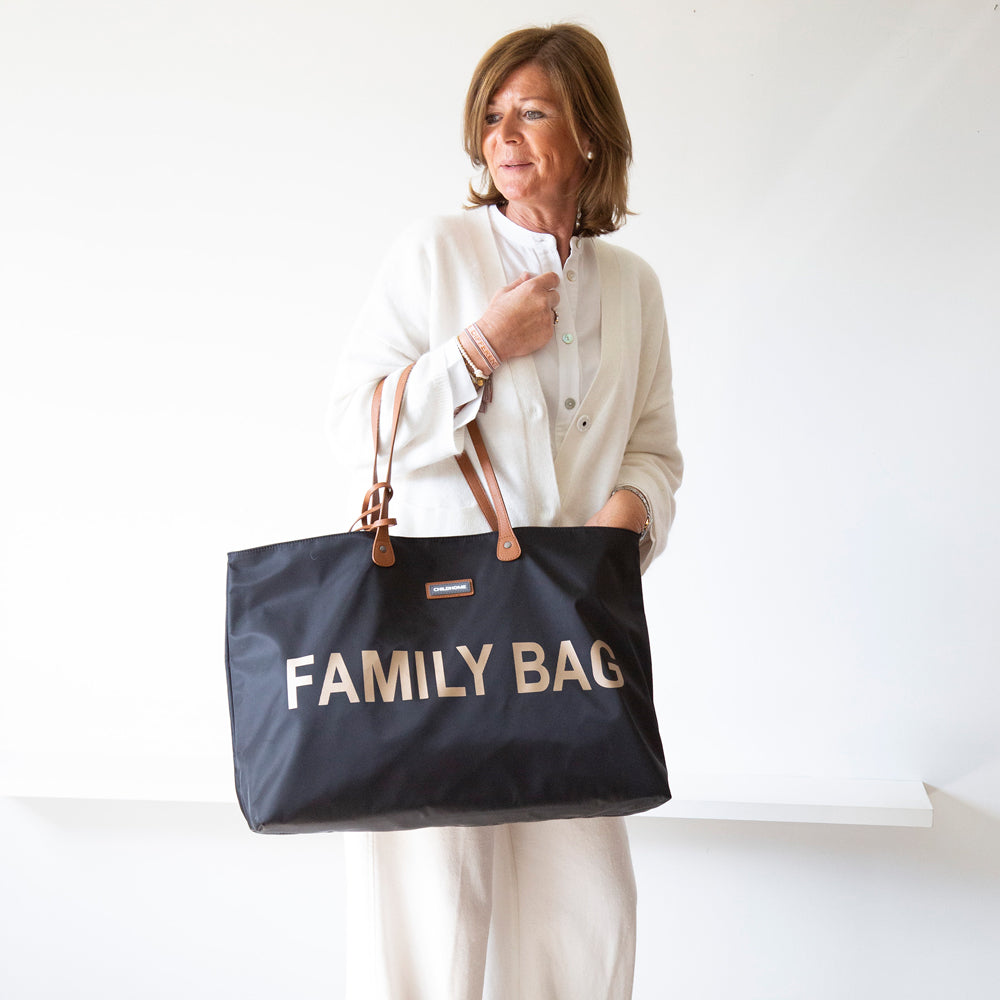 Geanta Childhome Family Bag Negru