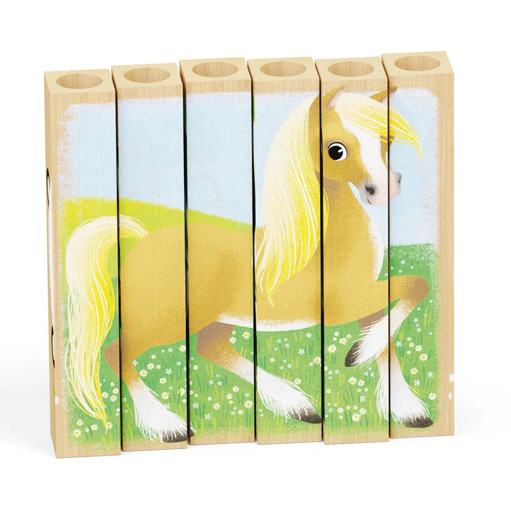 Quercetti Four Puzzle Animale Ferma Bio