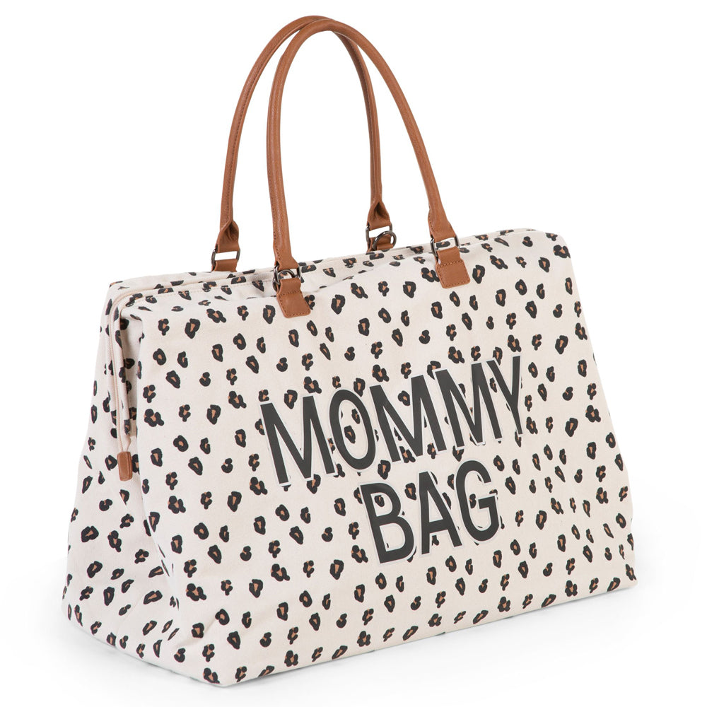 Geanta de infasat Childhome Mommy Bag Leopard