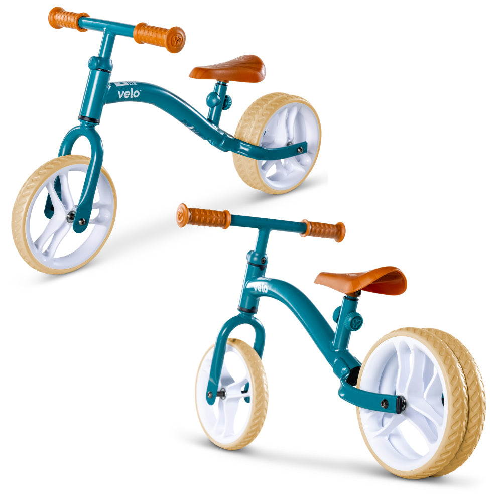 Bicicleta de echilibru Yvolution Y Velo Junior Air Green 2-4 ani ECO