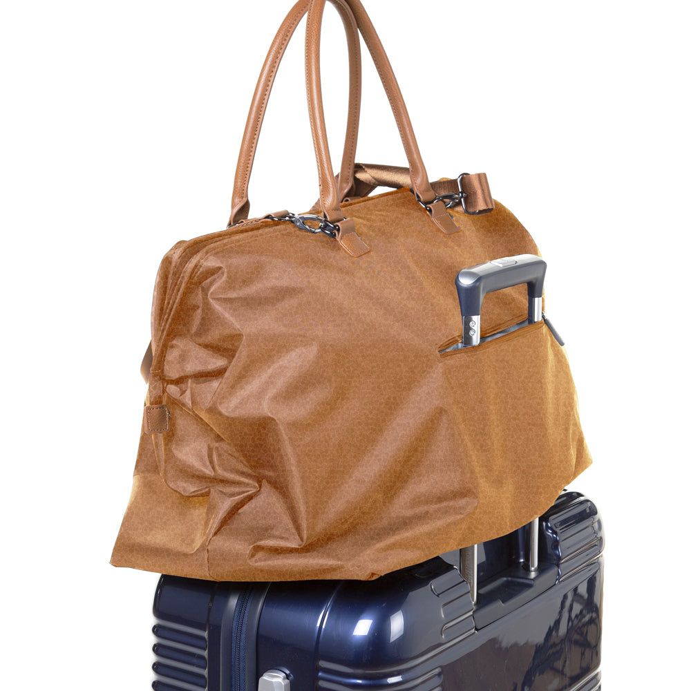 Geanta de infasat Childhome Mommy Bag piele ecologica Maro