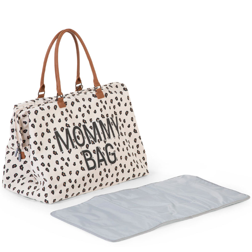Geanta de infasat Childhome Mommy Bag Leopard
