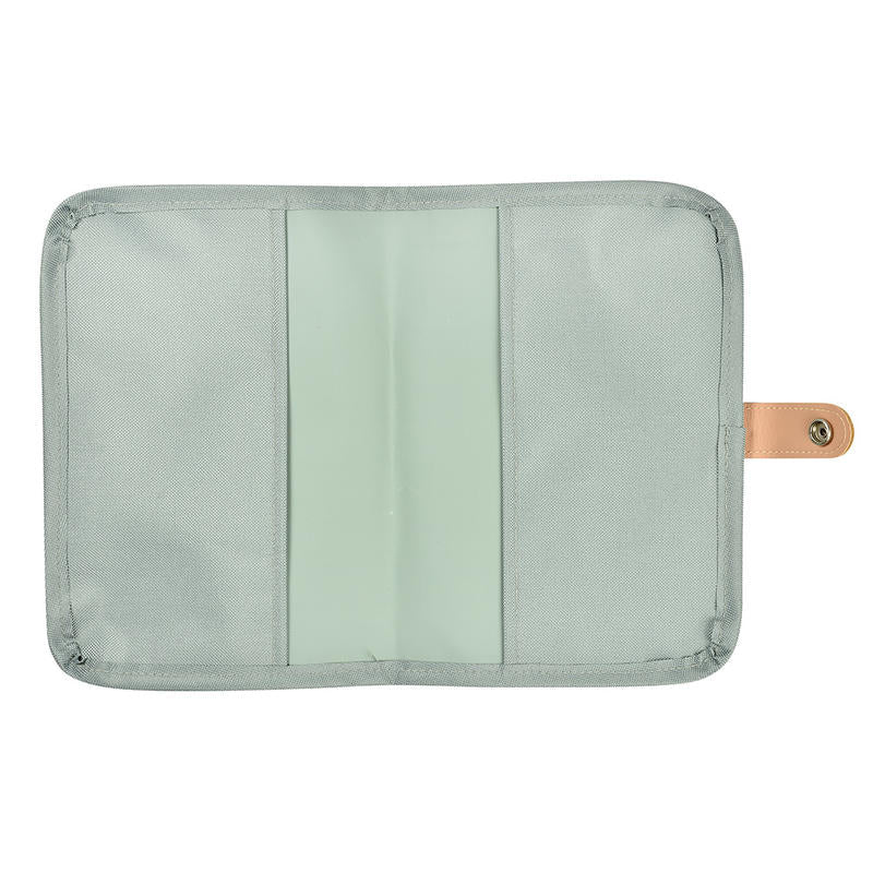 Mapa Carnet de Vaccinari 17.5x25 cm Beaba Sage Green