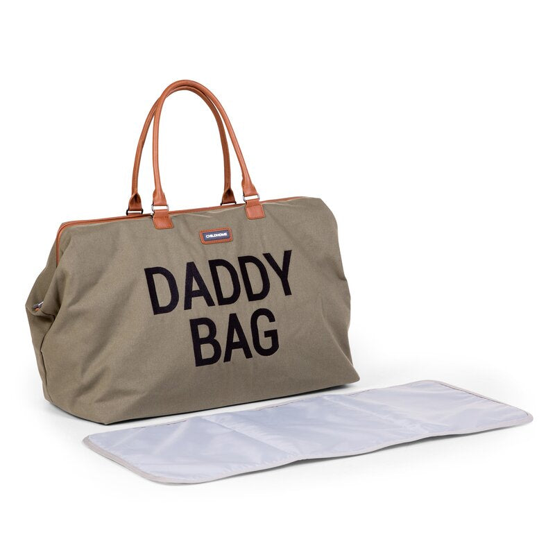 Geanta de infasat Childhome Daddy Bag Kaki