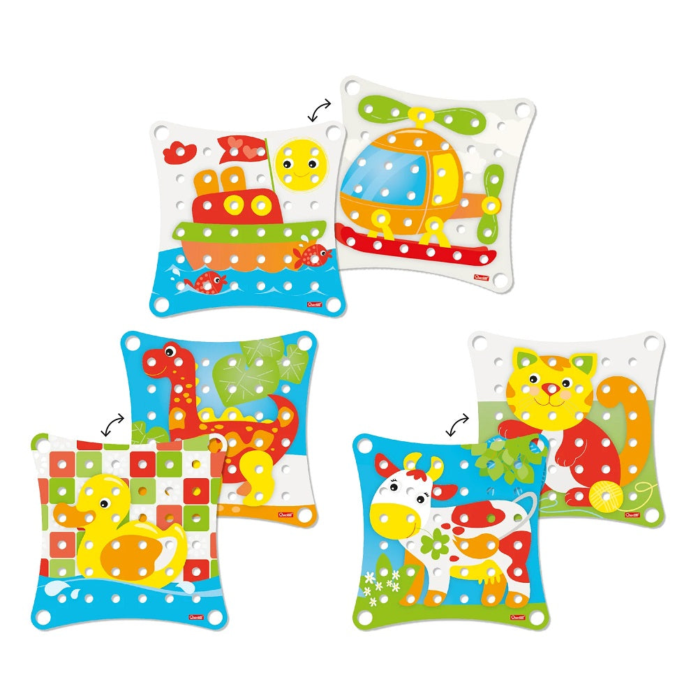 Quercetti Jumbo Peggy Evo Primul Mozaic