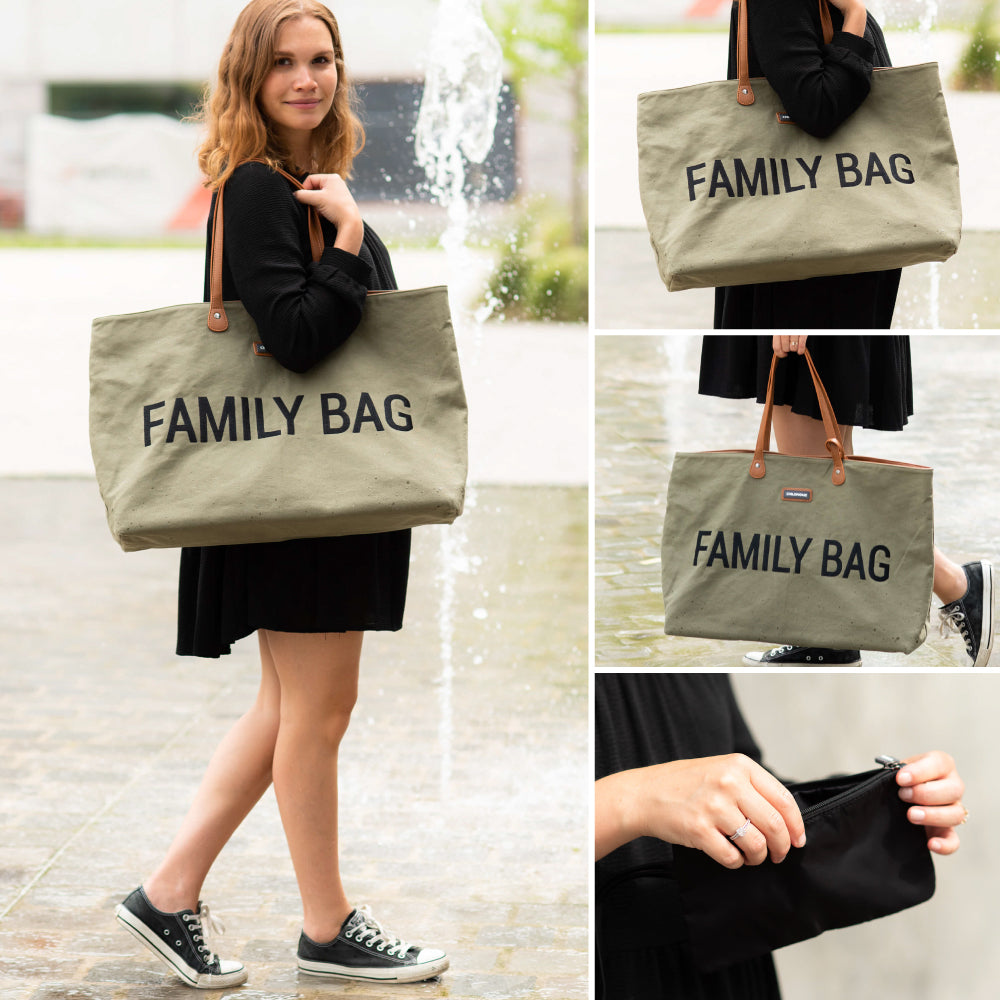 Geanta Childhome Family Bag Kaki