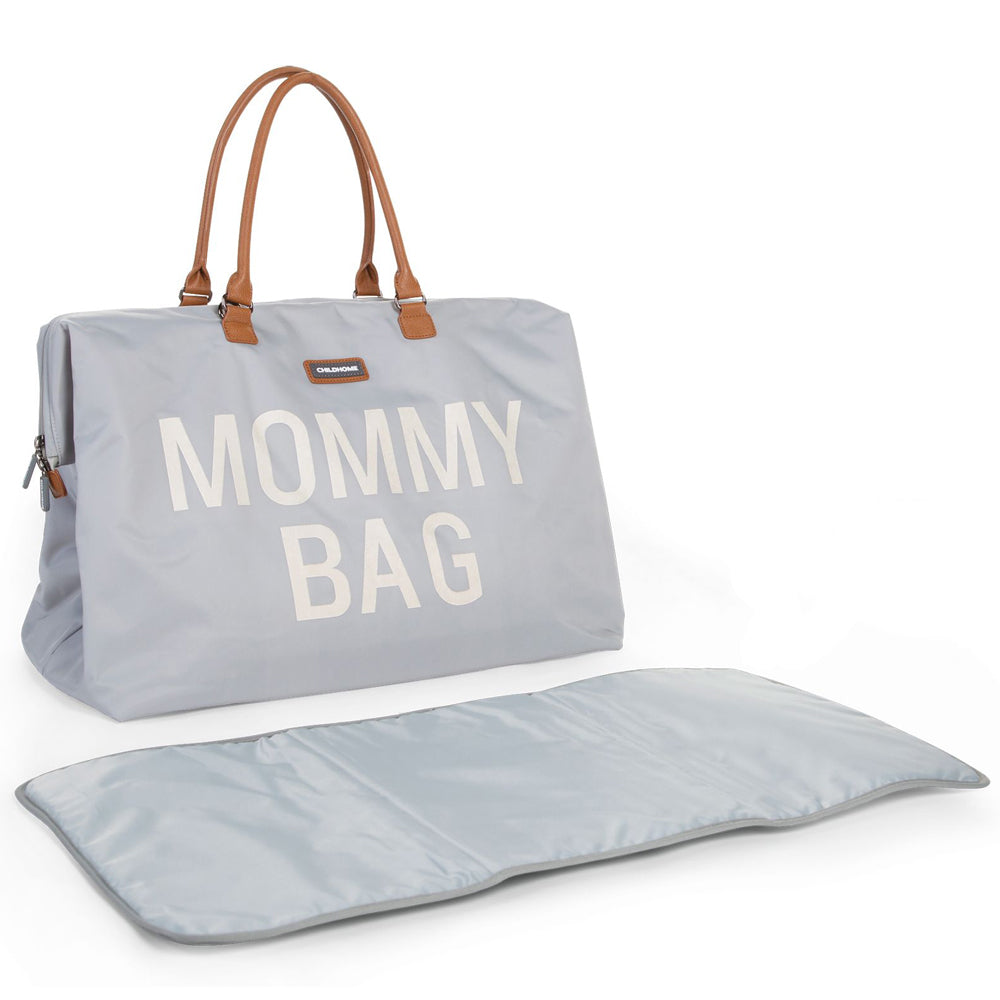 Geanta de infasat Childhome Mommy Bag Gri