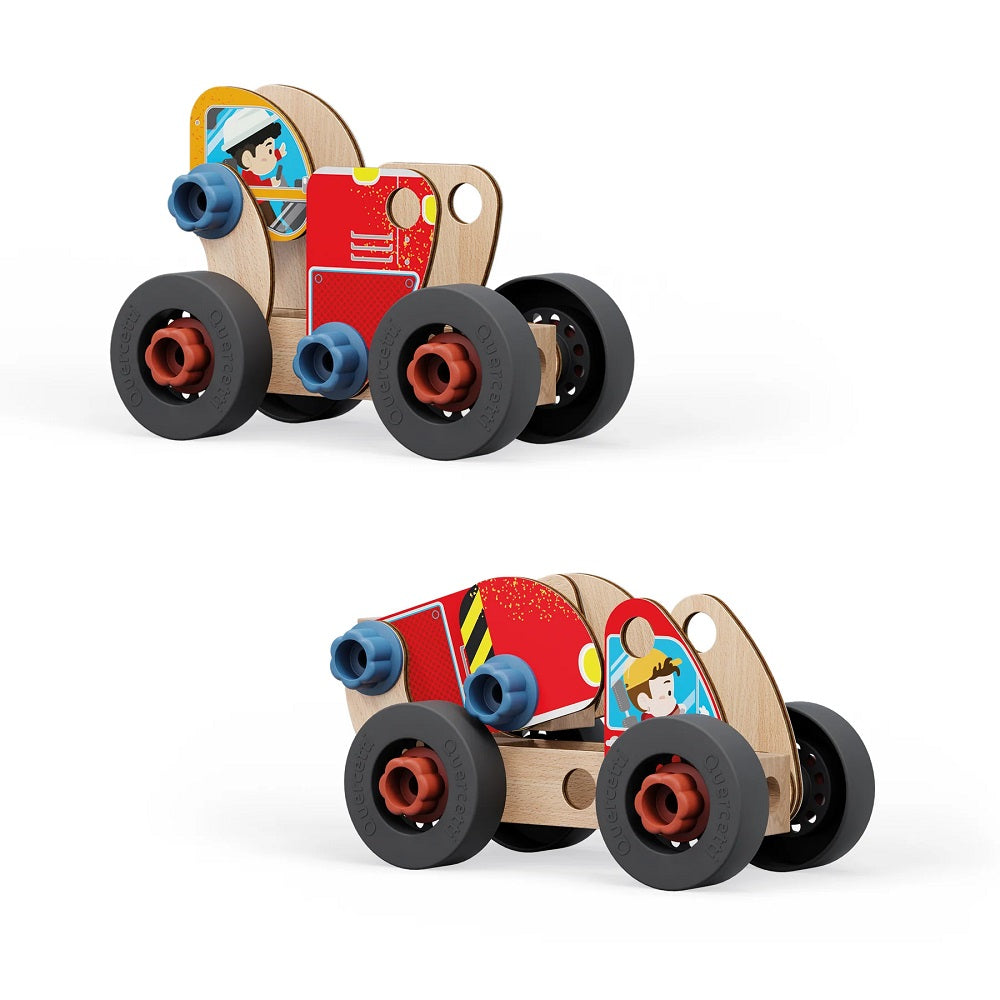 Set constructie vehicule Quercetti Bio