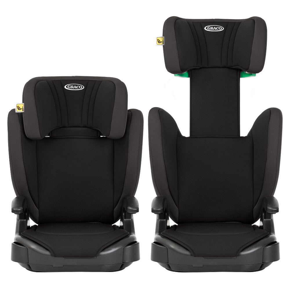 Inaltator auto Graco Junior Maxi i-Size, Black, 100-150 cm