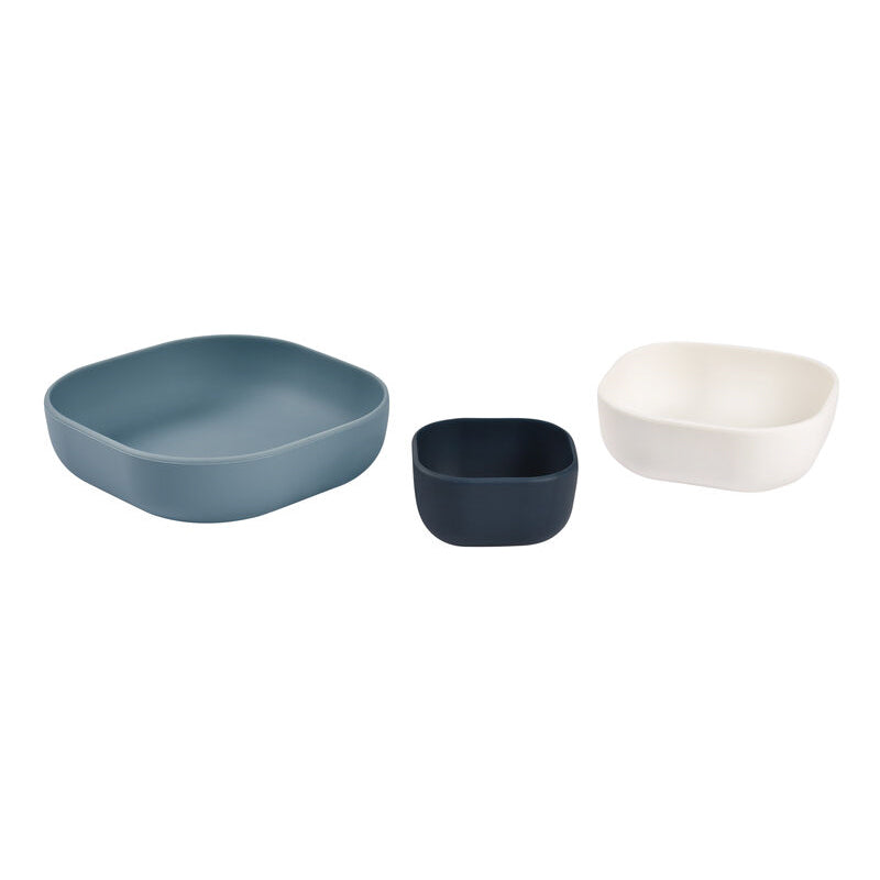 Set 3 boluri din silicon Beaba