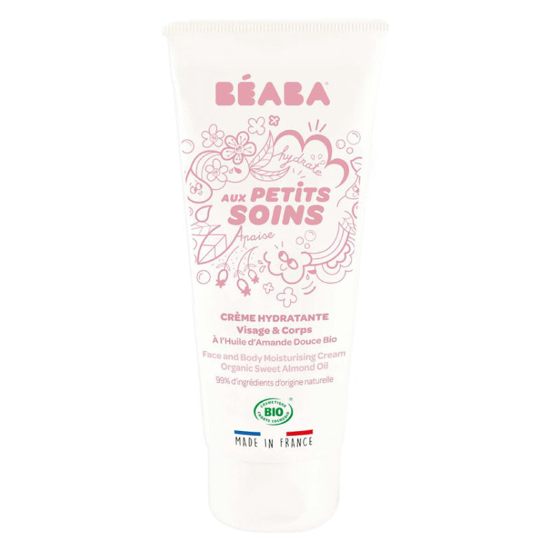 Crema hidratanta pentru bebelusi Beaba 100 ml, Certificat Organic