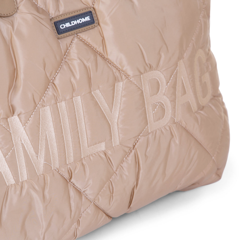 Geanta matlasata Childhome Family Bag Bej
