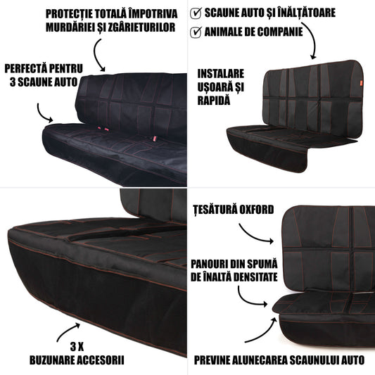 Protectie bancheta Diono Ultra Mat XXXL Black