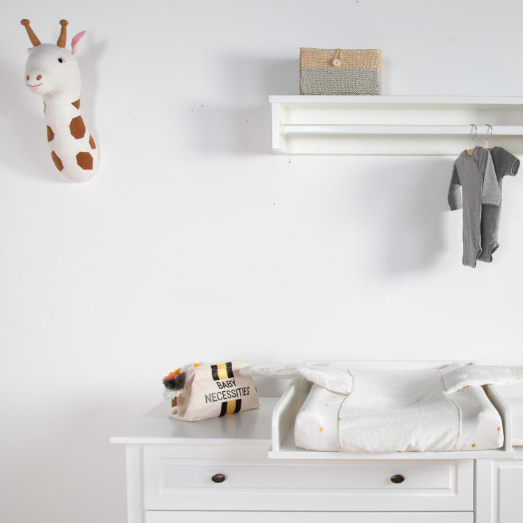 Decoratiune perete Childhome 15x28x36 cm, Girafa