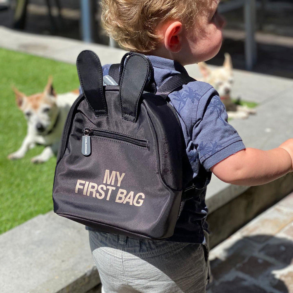 Rucsac pentru copii Childhome My First Bag Negru
