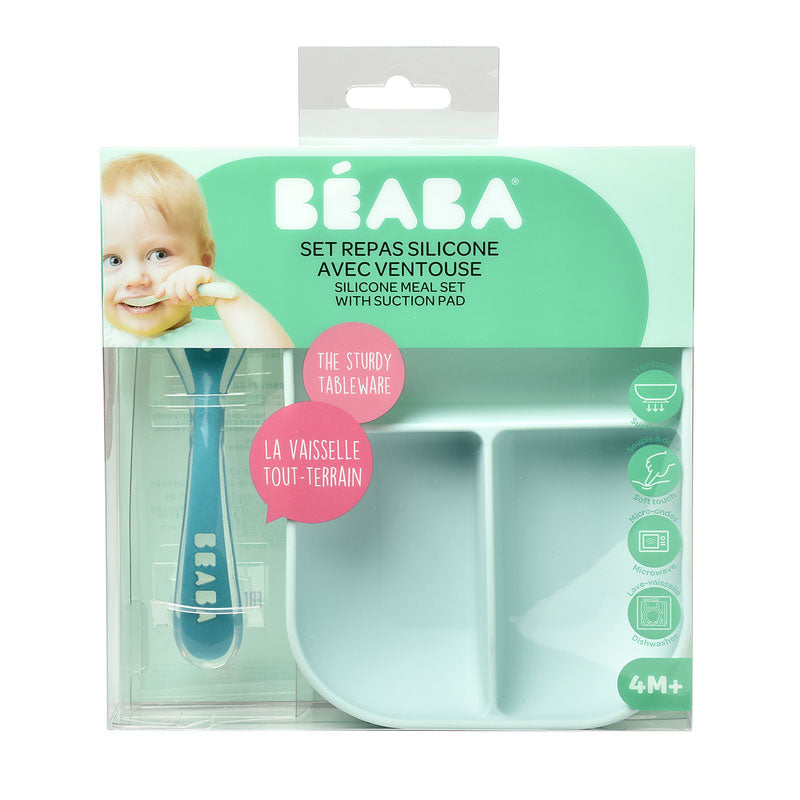 Set de masa silicon Beaba 2 piese