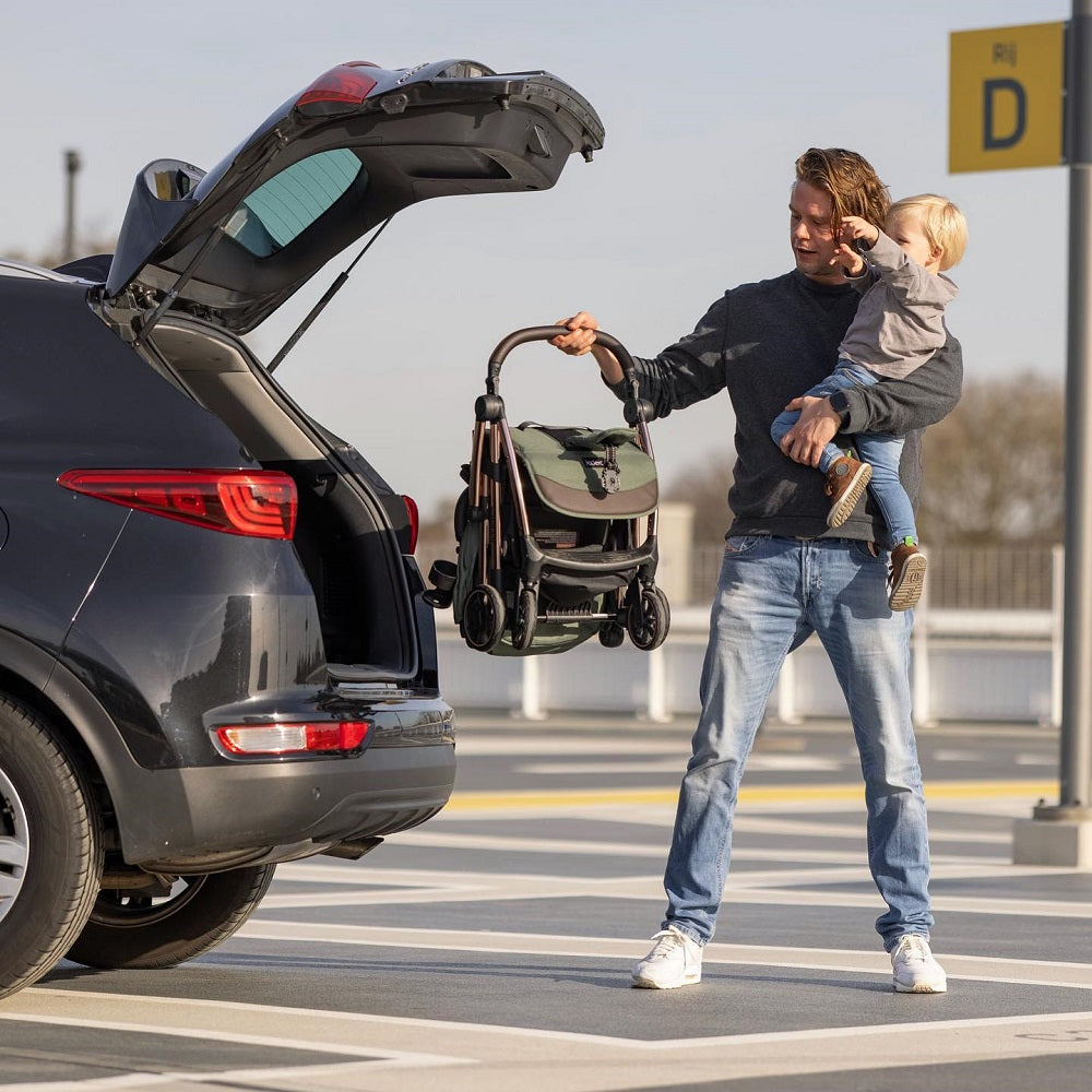 Carucior Leclerc Baby Influencer Black Brown