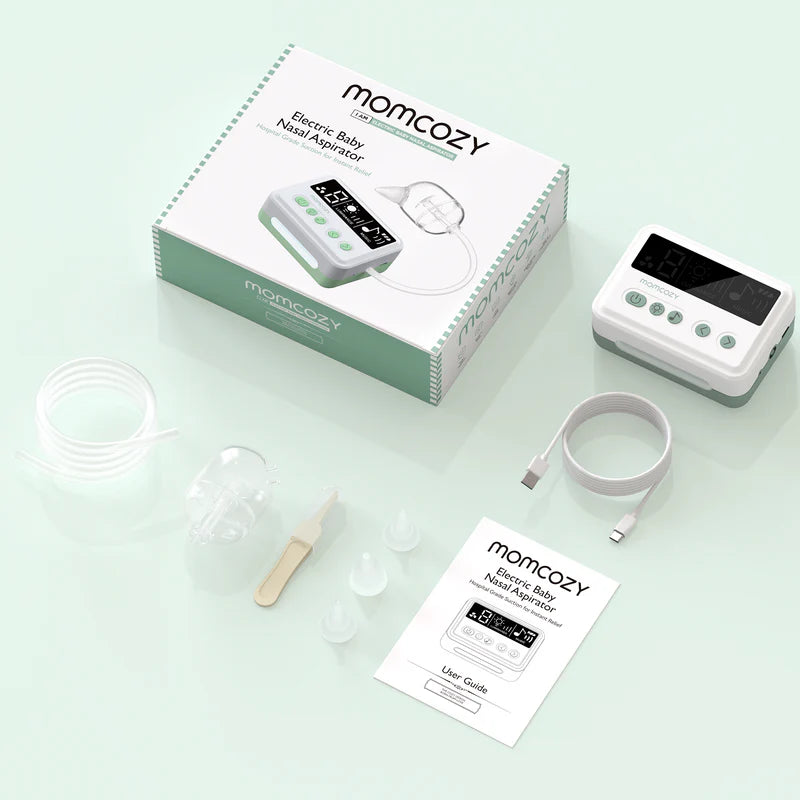 Aspirator Nazal Electric Momcozy Hospital Grade 9 Niveluri Aspiratie cu Sunete
