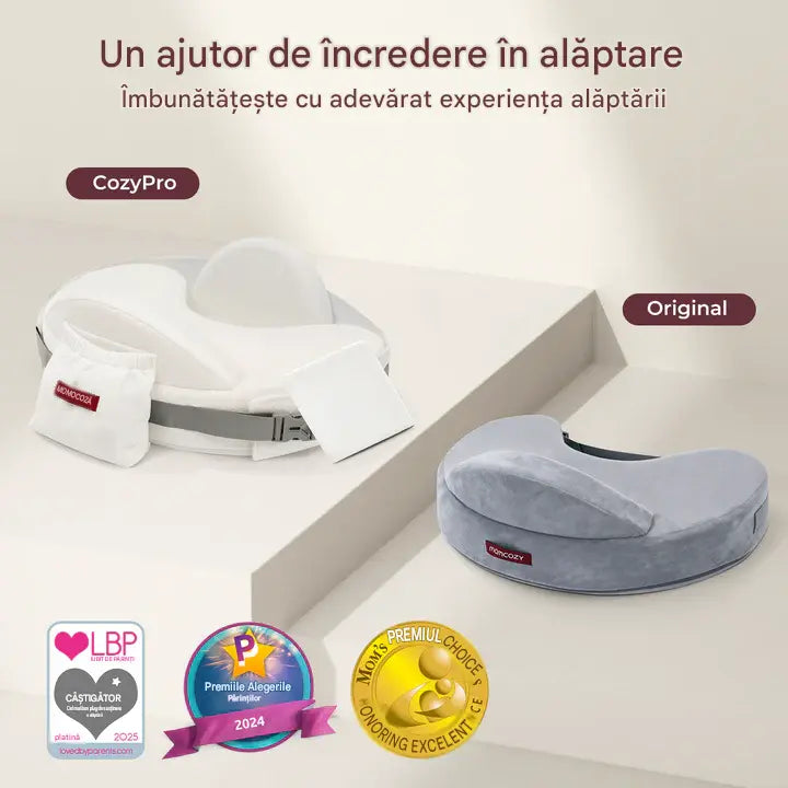 Perna de alaptat Momcozy CozyPro cu spuma memorie