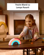 Lampa DreamSync Smart Momcozy, boxa wireless
