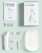 Aspirator nazal electric Momcozy BreezyClear cu spray salin