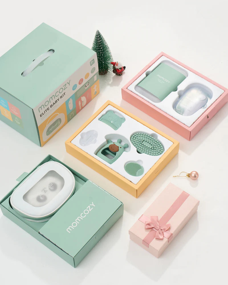 Set Ingrijire Nou Nascut Momcozy All-in-1 Elite Baby Kit 11 Piese