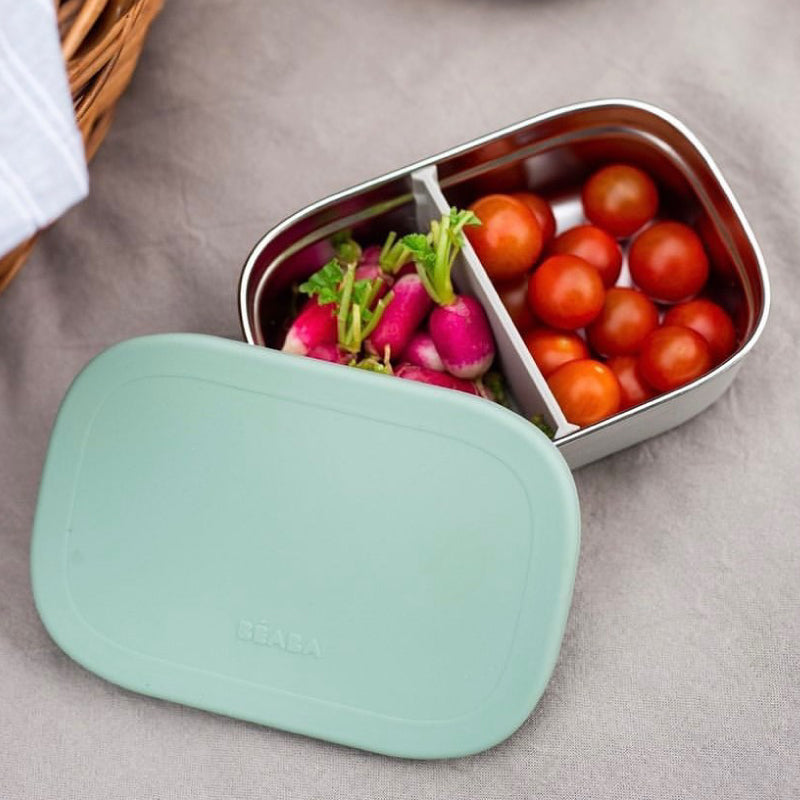 Caserola inox Beaba Sage Green