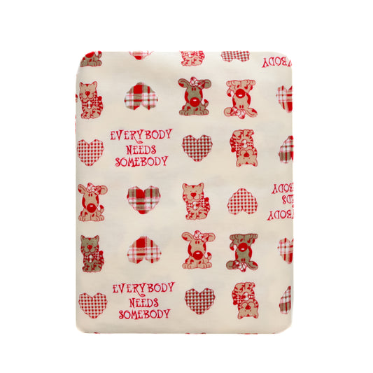 Husa Bumbac Perna Alaptare Fiziologica 72 cm Roz