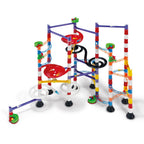 Pista cu bile Quercetti Migoga Super Marble Run Maxi – traseu asamblat cu spirale și rampe