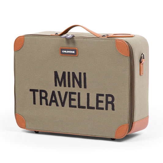 Valiza pentru copii Childhome Mini Traveller Kaki